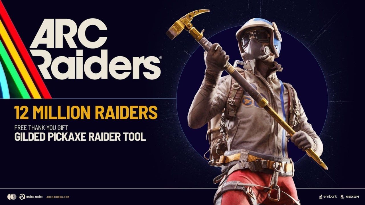 Халява в Arc Raiders — раздают золотой молот‑кирку