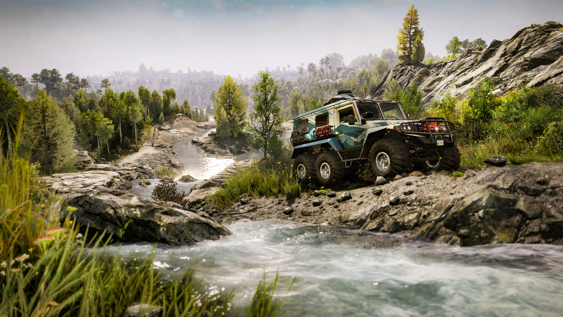 В Steam действует скидка 55% на Expeditions: A MudRunner Game