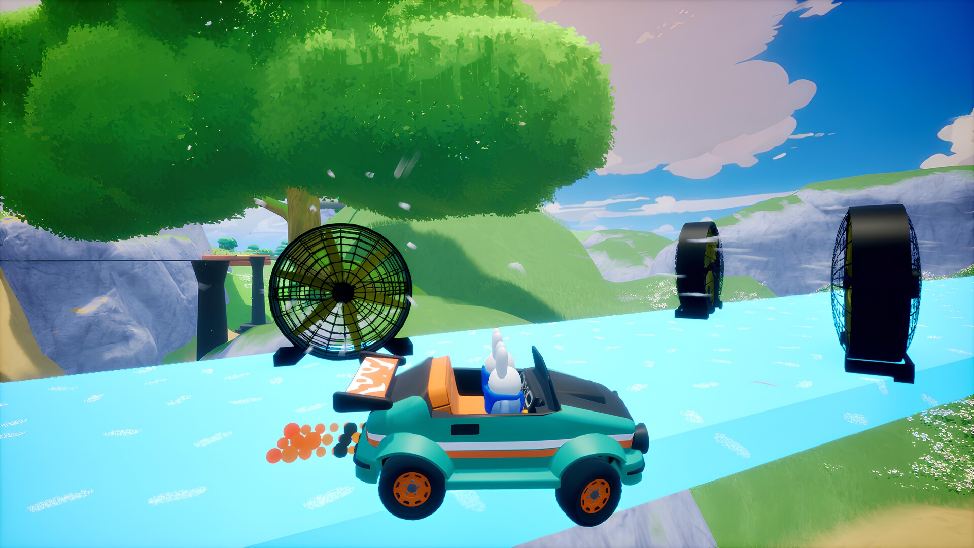 Бесплатная кооп-игра Drive Together для компании до 4 человек